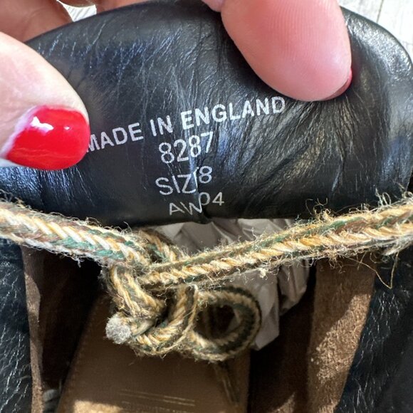 Dr Doc Martens Boots Leather Air Wair Made England UK 8 US 9 Chunky Bounce Soles main image 11